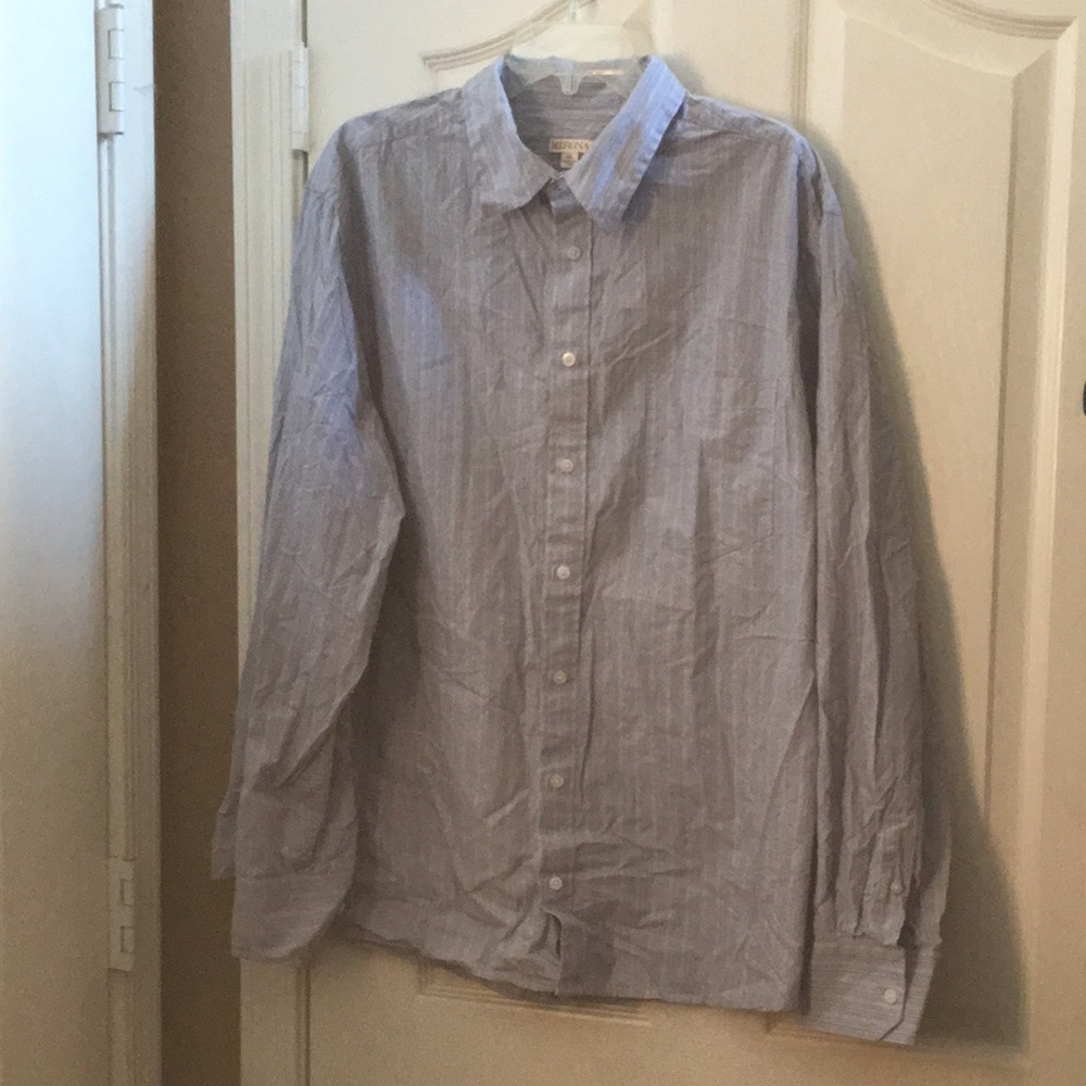 FINAL MARKDOWN Men’s Merona Button Down LS Shirt (XL)